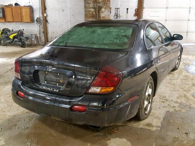 1G3GR64H914124849 - 2001 OLDSMOBILE AURORA BLACK photo 4