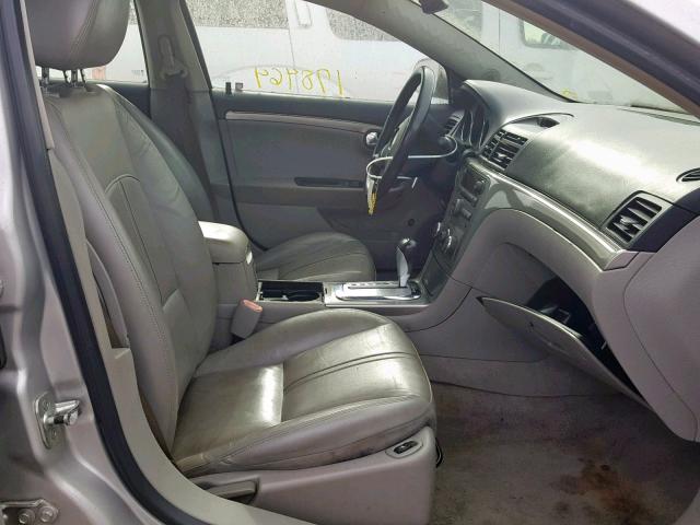 1G8ZS57N87F295379 - 2007 SATURN AURA XE GRAY photo 5