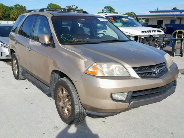 2HNYD18641H508646 - 2001 ACURA MDX TOURIN BEIGE photo 1