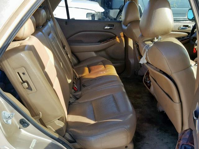 2HNYD18641H508646 - 2001 ACURA MDX TOURIN BEIGE photo 6