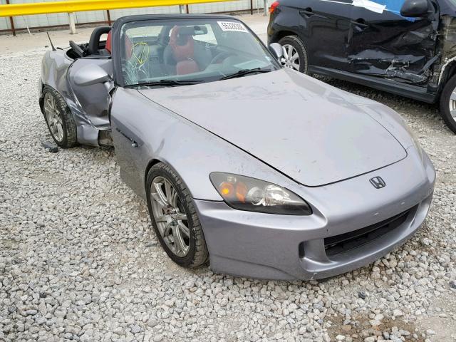 JHMAP21465S007090 - 2005 HONDA S2000 GRAY photo 1