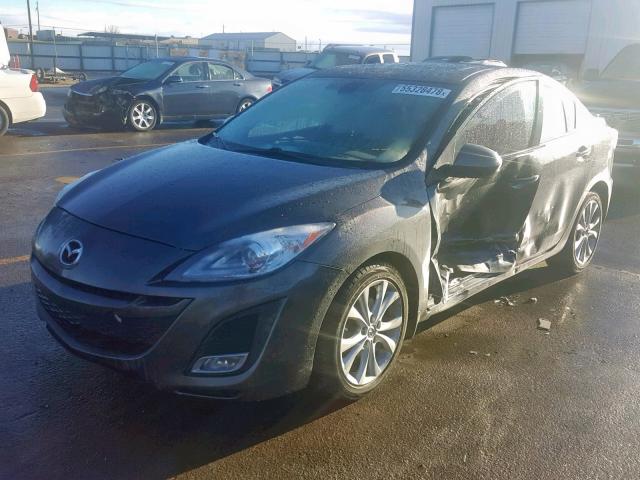 JM1BL1W5XB1423822 - 2011 MAZDA 3 S GRAY photo 2