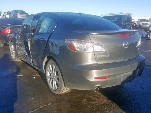 JM1BL1W5XB1423822 - 2011 MAZDA 3 S GRAY photo 3