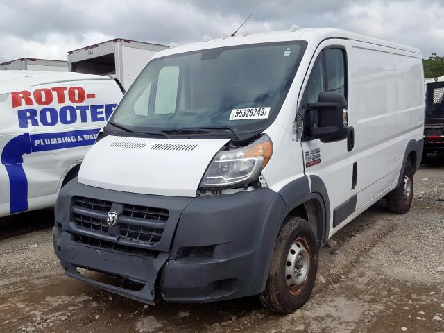 3C6TRVAG0HE520544 - 2017 RAM PROMASTER 白色 照片 2