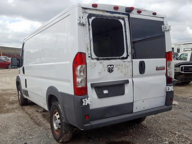 3C6TRVAG0HE520544 - 2017 RAM PROMASTER 白色 照片 3