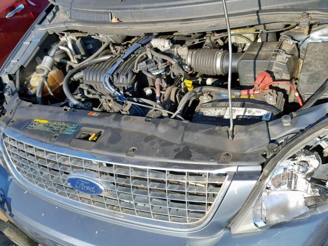 2FMZA52284BB29216 - 2004 FORD FREESTAR S GRAY photo 7