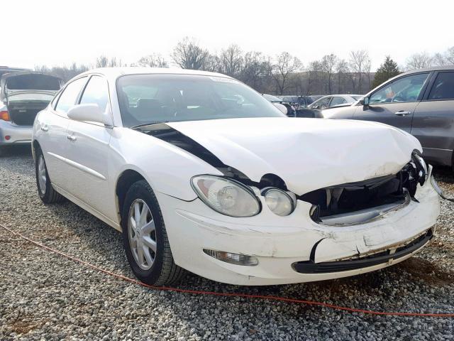 2G4WD532651250794 - 2005 BUICK LACROSSE C WHITE photo 1