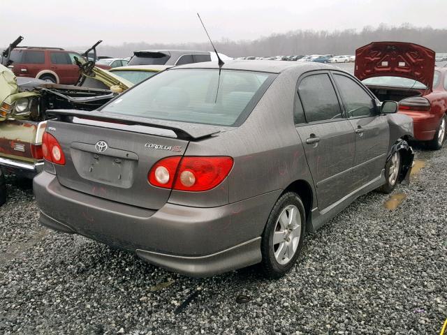 1NXBR32EX8Z042216 - 2008 TOYOTA COROLLA CE BEIGE photo 4