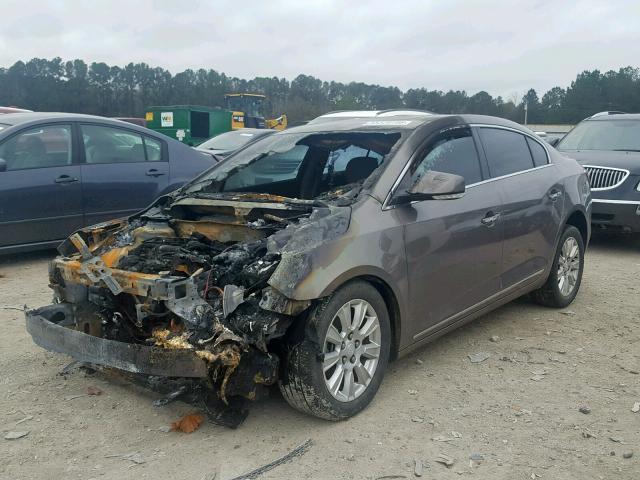 1G4GC5GR1CF305592 - 2012 BUICK LACROSSE BROWN photo 2