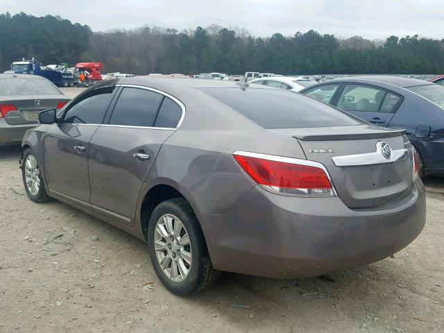 1G4GC5GR1CF305592 - 2012 BUICK LACROSSE BROWN photo 3