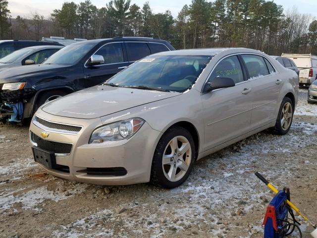 1G1ZB5E08CF183424 - 2012 CHEVROLET MALIBU LS ოქროსფერი ფოტო 2