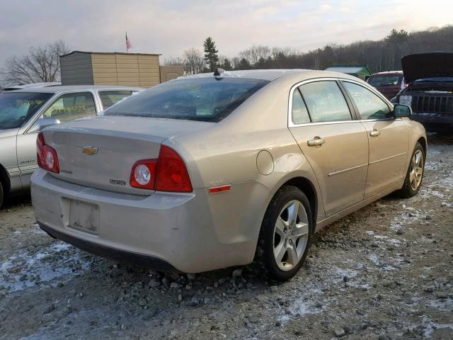 1G1ZB5E08CF183424 - 2012 CHEVROLET MALIBU LS ოქროსფერი ფოტო 4