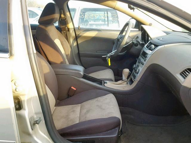 1G1ZB5E08CF183424 - 2012 CHEVROLET MALIBU LS ოქროსფერი ფოტო 5