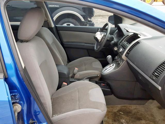 3N1AB6AP8BL692546 - 2011 NISSAN SENTRA 2.0 BLUE photo 5