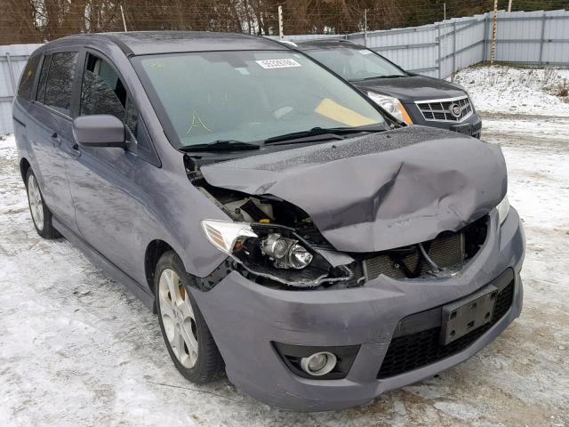 JM1CR2W3XA0364511 - 2010 MAZDA 5 CHARCOAL photo 1