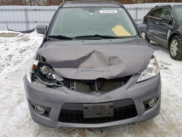 JM1CR2W3XA0364511 - 2010 MAZDA 5 CHARCOAL photo 9