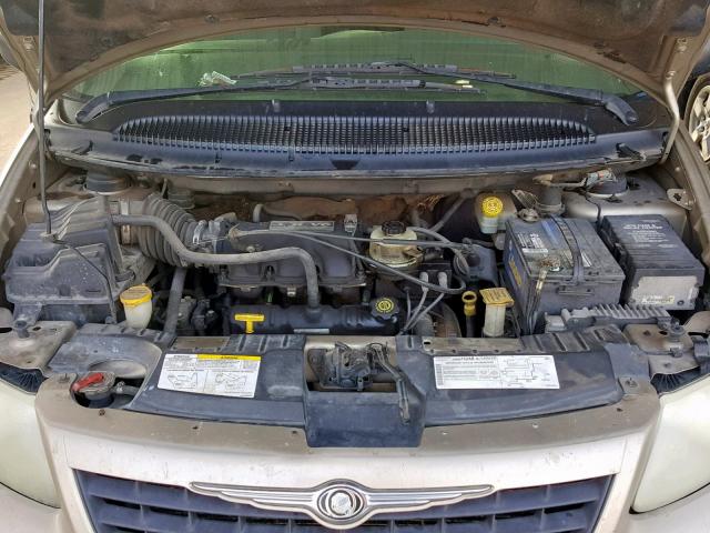 1C4GJ45333B246913 - 2003 CHRYSLER VOYAGER LX GOLD photo 7