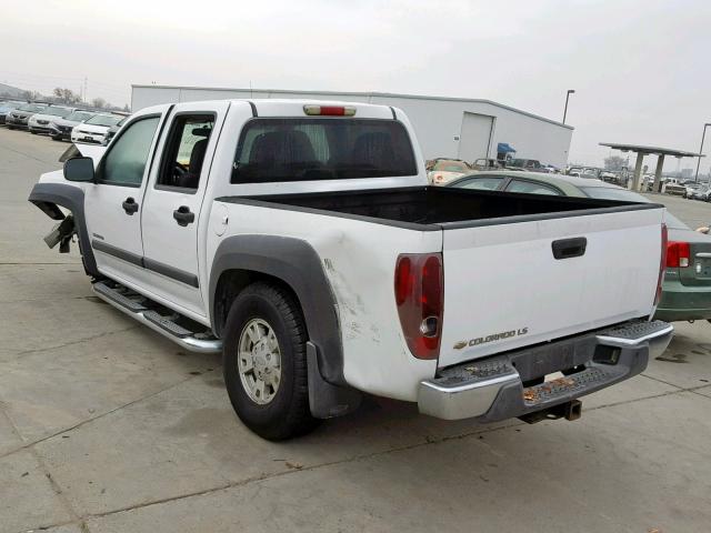 1GCDT136748161449 - 2004 CHEVROLET COLORADO WHITE photo 3