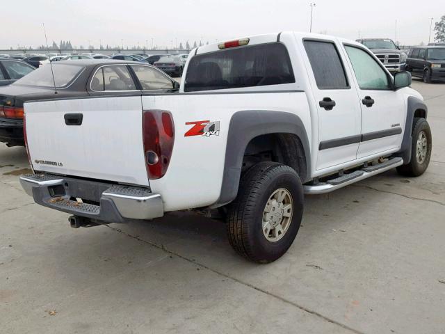 1GCDT136748161449 - 2004 CHEVROLET COLORADO WHITE photo 4