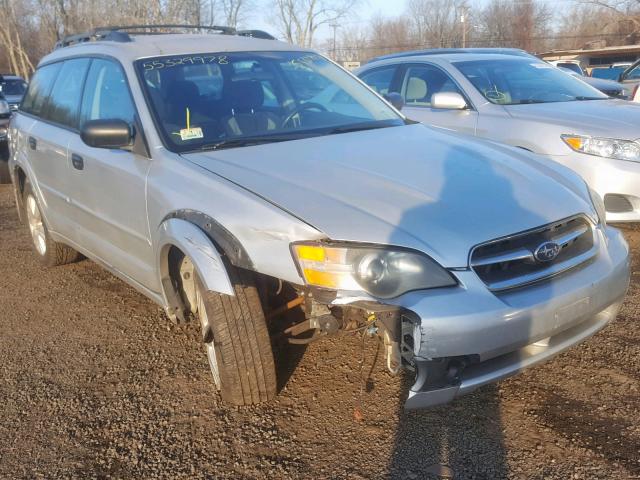 4S4BP61C057393850 - 2005 SUBARU LEGACY OUT SILVER photo 1