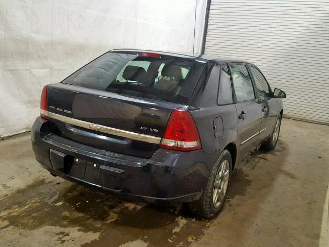 1G1ZT63826F288895 - 2006 CHEVROLET MALIBU MAX შავი ფოტო 4