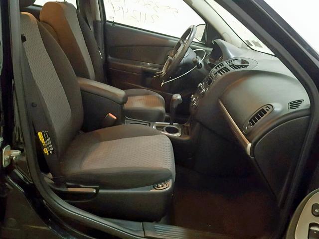 1G1ZT63826F288895 - 2006 CHEVROLET MALIBU MAX შავი ფოტო 5