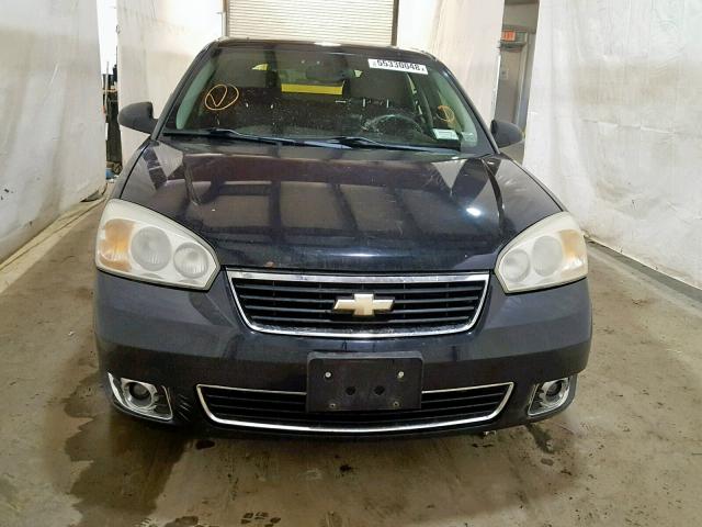1G1ZT63826F288895 - 2006 CHEVROLET MALIBU MAX შავი ფოტო 9