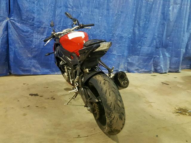 WB10D6209JZ762337 - 2018 BMW S 1000 R RED photo 3