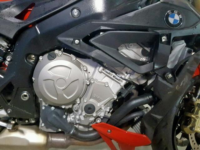 WB10D6209JZ762337 - 2018 BMW S 1000 R RED photo 7
