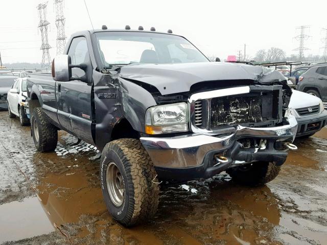 1FTSF31P74EB69798 - 2004 FORD F350 SRW S GRAY photo 1