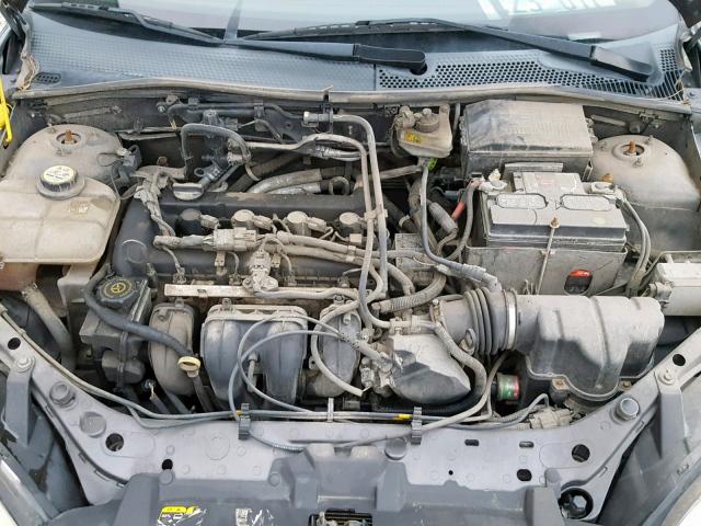 1FAFP34N66W162269 - 2006 FORD FOCUS ZX4 GRAY photo 7