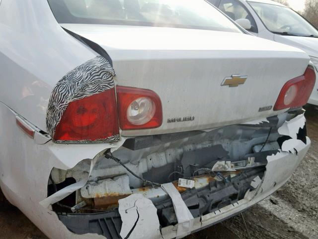 1G1ZA5E00AF116025 - 2010 CHEVROLET MALIBU LS 白色 照片 9