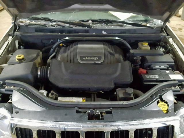 1J4HR58246C361390 - 2006 JEEP GRAND CHER BEIGE photo 7