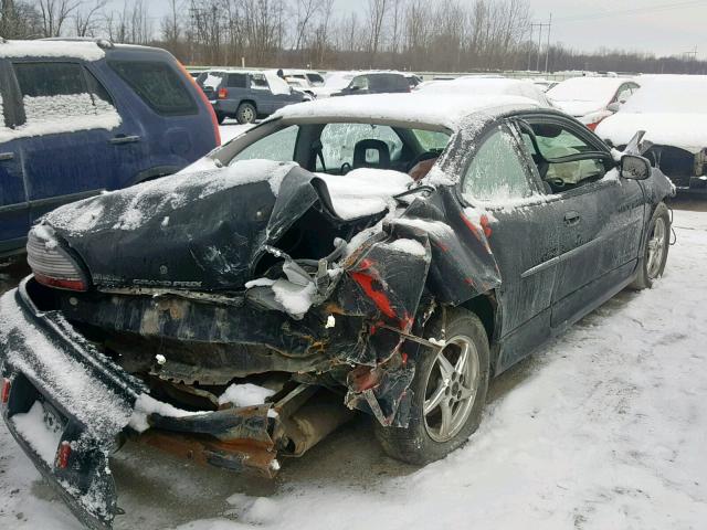 1G2WP12K0YF315789 - 2000 PONTIAC GRAND PRIX BLACK photo 4