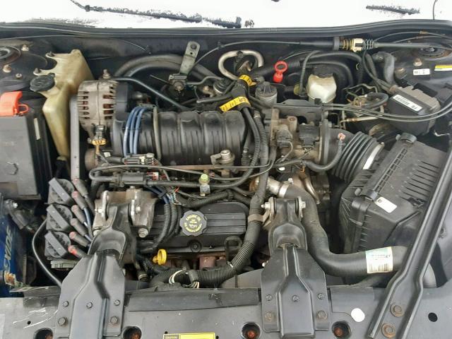 1G2WP12K0YF315789 - 2000 PONTIAC GRAND PRIX BLACK photo 7