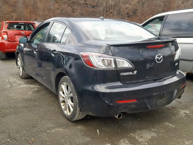 JM1BL1S63A1102444 - 2010 MAZDA 3 S BLACK photo 3