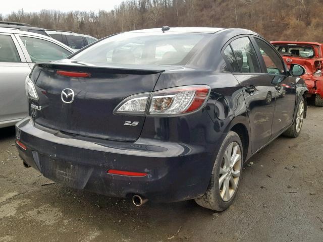 JM1BL1S63A1102444 - 2010 MAZDA 3 S BLACK photo 4