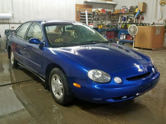 1FALP52U0VG230048 - 1997 FORD TAURUS GL BLUE photo 1