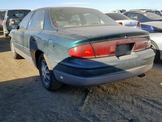 2G4WF5216W1461630 - 1998 BUICK REGAL GS GREEN photo 3