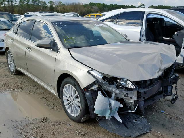 4T1BD1EB7FU035824 - 2015 TOYOTA AVALON HYB GOLD photo 1