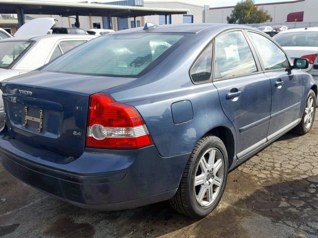 YV1MS390162189815 - 2006 VOLVO S40 2.4I BLUE photo 4