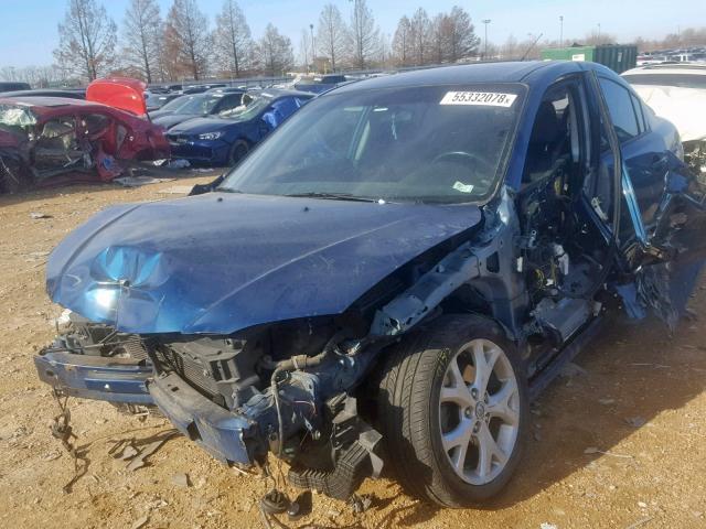 JM1BK323471659263 - 2007 MAZDA 3 S GREEN photo 2