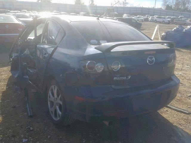 JM1BK323471659263 - 2007 MAZDA 3 S GREEN photo 3