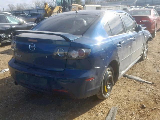 JM1BK323471659263 - 2007 MAZDA 3 S GREEN photo 4