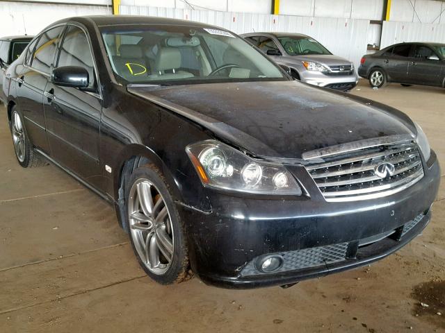 JNKBY01E26M203869 - 2006 INFINITI M45 BASE BLACK photo 1