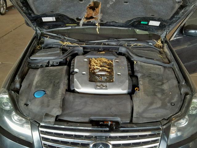 JNKBY01E26M203869 - 2006 INFINITI M45 BASE BLACK photo 7