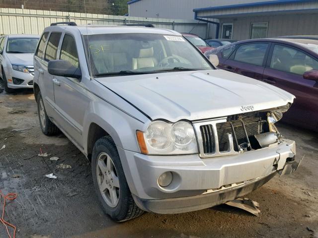 1J4HR58295C650831 - 2005 JEEP GRAND CHER SILVER photo 1