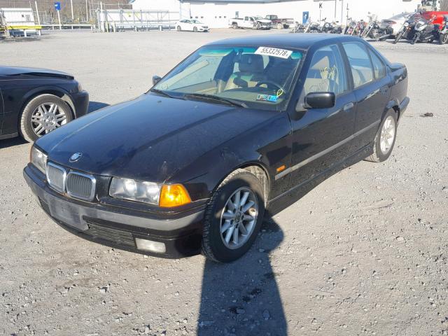 WBACD4327VAV51630 - 1997 BMW 328 I AUTO BLACK photo 2