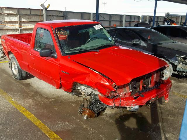 1FTYR10UX5PA86398 - 2005 FORD RANGER RED photo 1