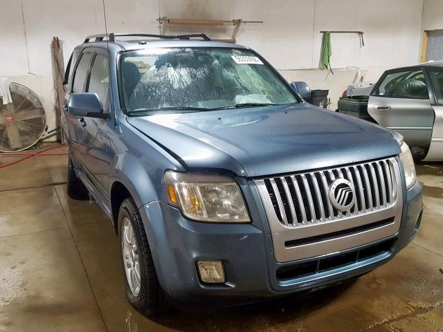 4M2CN9HG9AKJ16740 - 2010 MERCURY MARINER PR BLUE photo 1